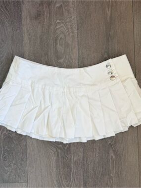 iamgia remini white mini skirt